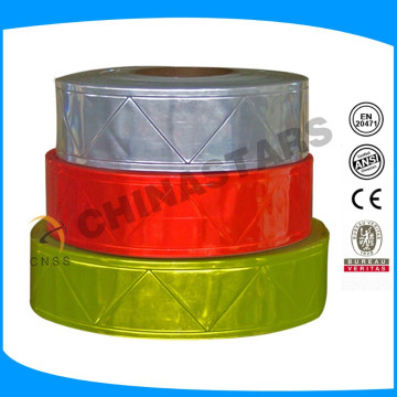 micro prismatic tape pvc reflective tape for clothing, garment, vests, shirts